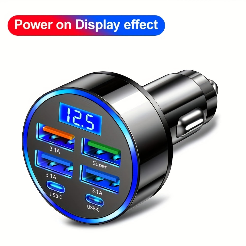 Multi-Port 4USB Car Charger