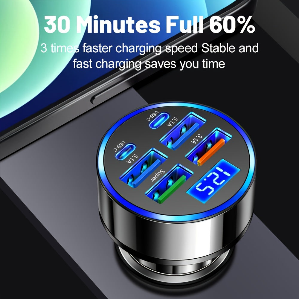 Multi-Port 4USB Car Charger