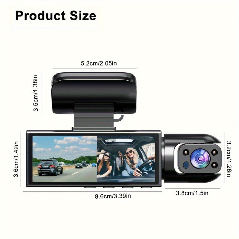 1080P Dual Camera Dash Cam